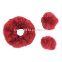 2018 Hot Sale Short Fur Plush Steering Wheel Cover Wool Sheepskin Winter Warm Car Soft cover