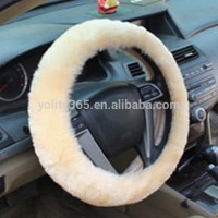 2016Wool Steering Wheel Cover/Auto car decorates